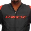Dainese RACING 5 PERF letní sportovní kožená bunda černá/fluo-červená vel.52